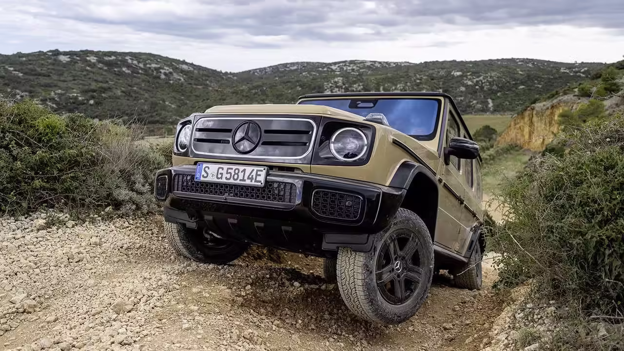Mercedes-Benz запатентовал технологию плавучести для G 580 with EQ Technology
