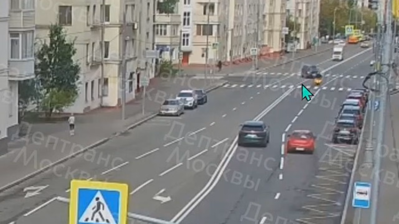 Автомобилист сбил мотоциклиста на юго-востоке Москвы