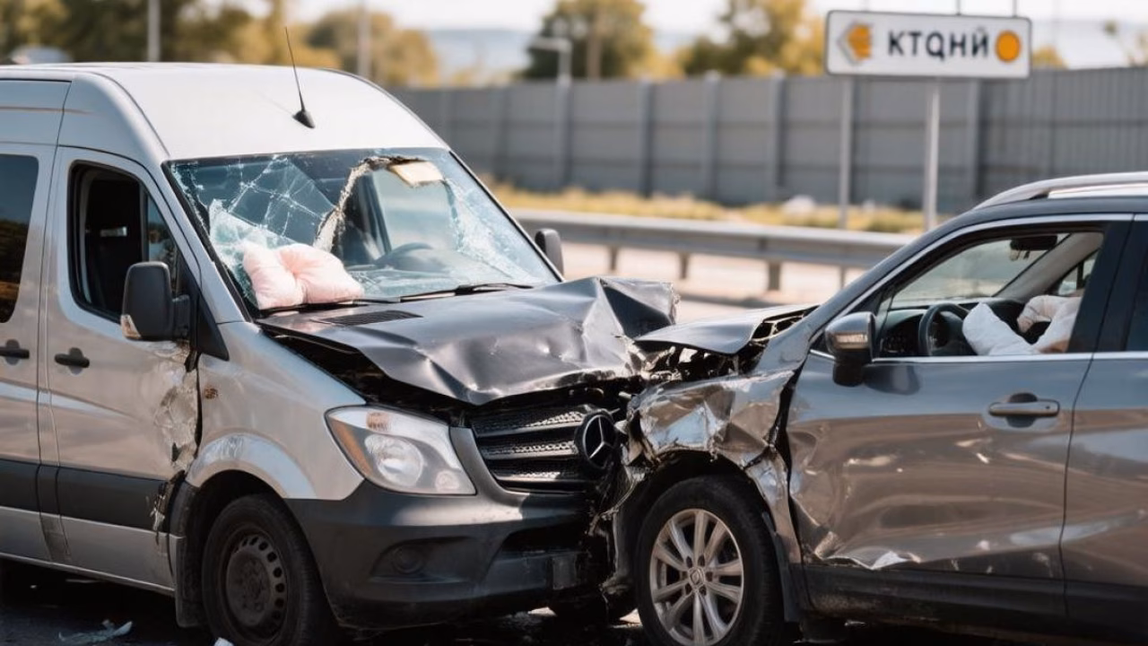 В Приволжском районе Ивановской области столкнулись Nissan и Mercedes