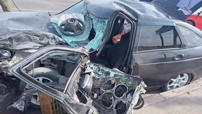 В Волжском районе произошло ДТП с тремя автомобилями