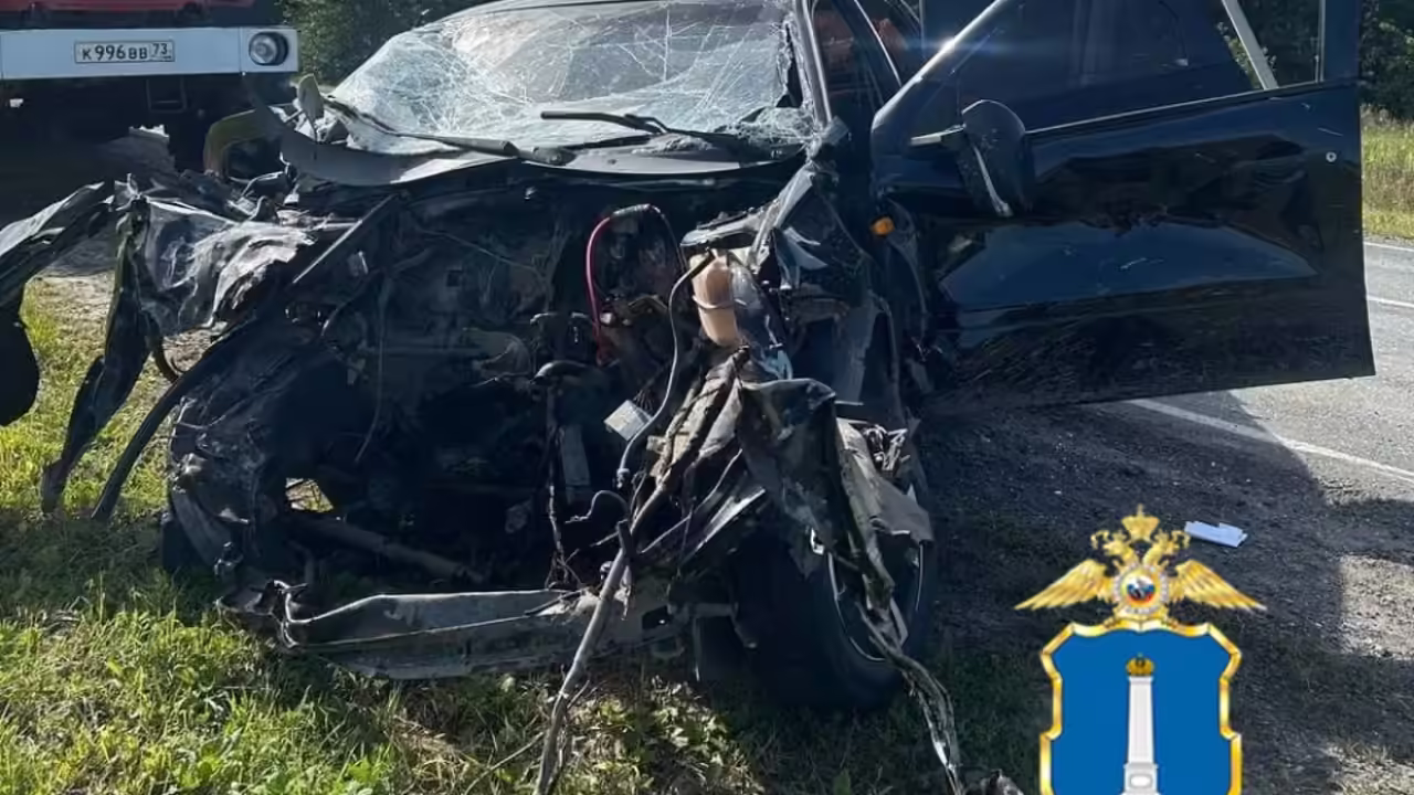 Один человек погиб, еще четверо пострадали в ДТП в Ульяновской области
