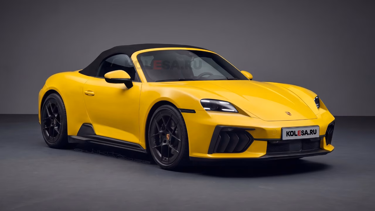 Porsche 718 Boxster следующего поколения: новые изображения