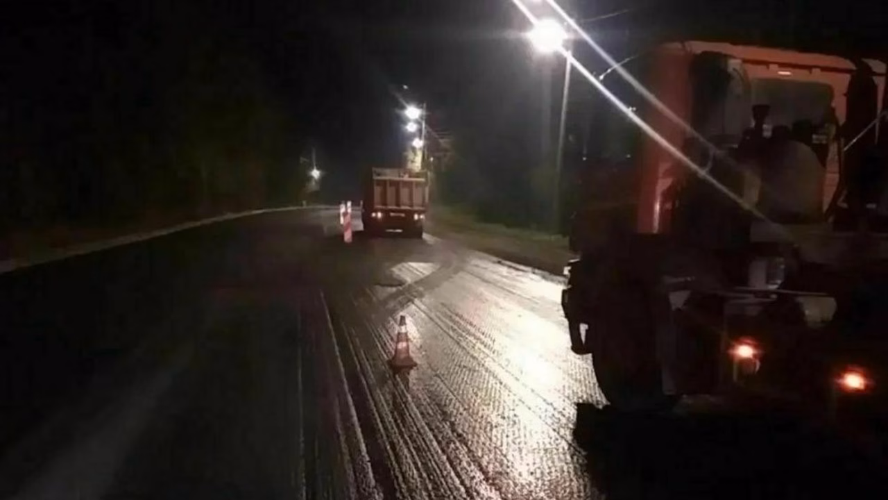 На Московской и Потребкооперации укрепили обочины