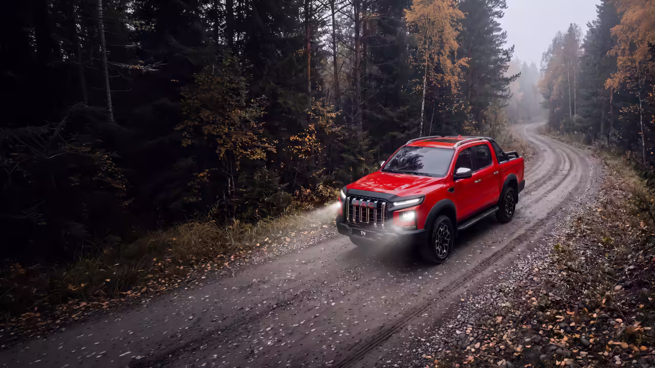 JAC анонсировал в России новую версию пикапа T9