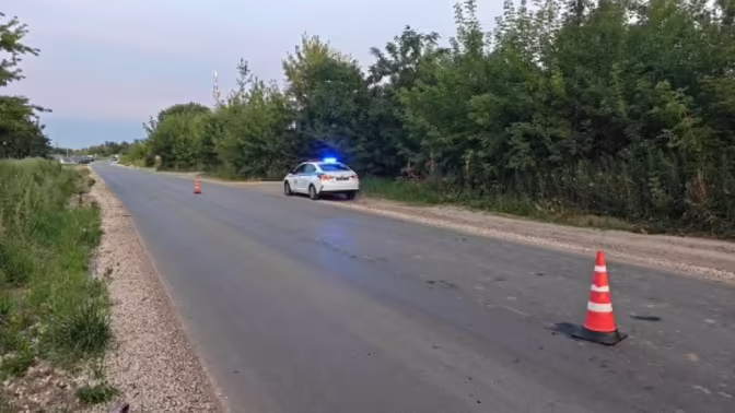 В Орле госпитализирована юная мотоциклистка