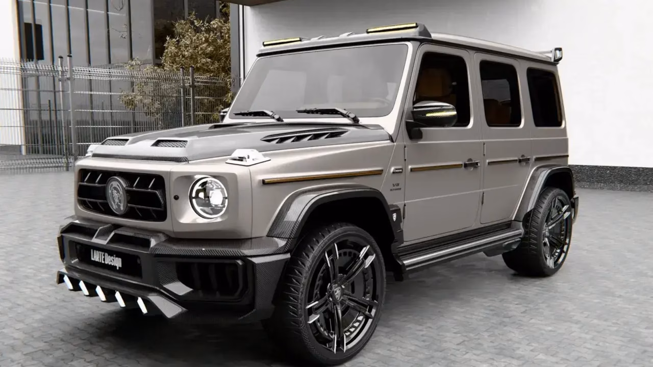 Larte Design представила обвес для Mercedes G-Class с карбоном и светящимся бампером