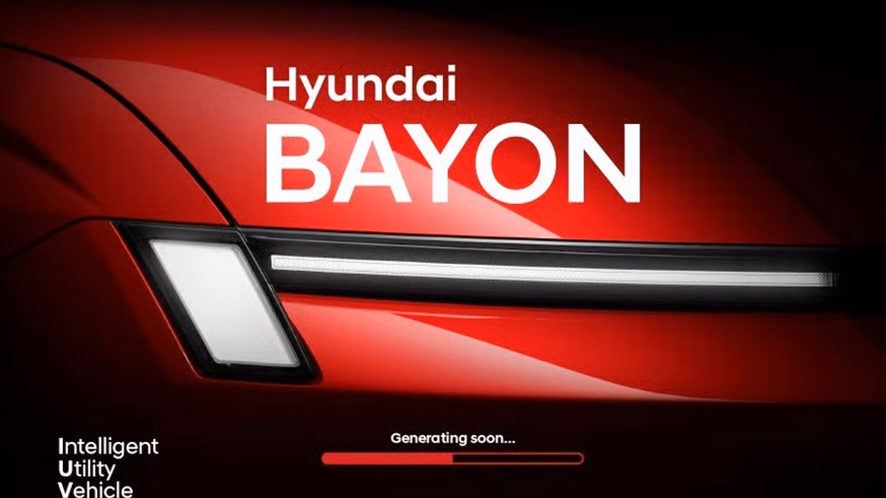 Кроссовер Hyundai Bayon в угловатом стиле: новые официальные кадры
