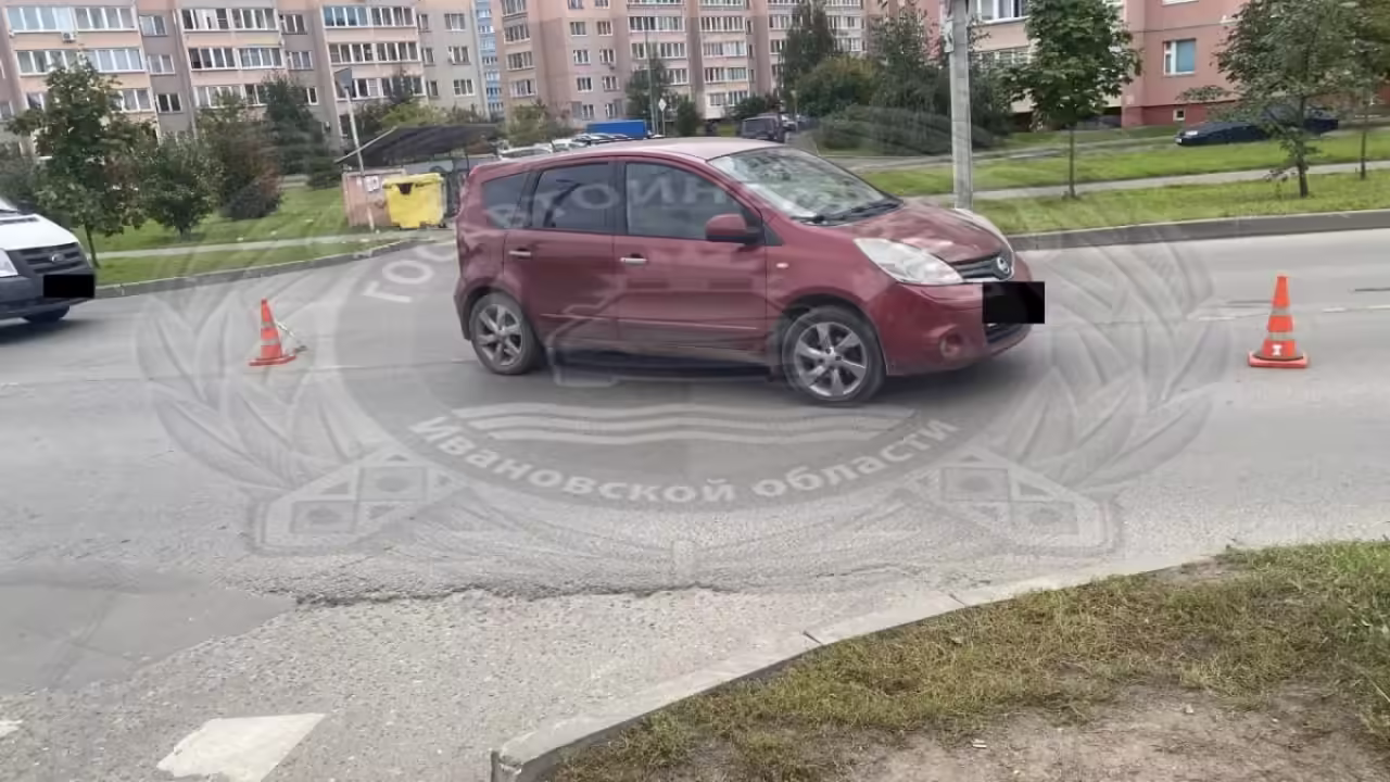 В Ивановской области 75-летняя женщина попала под колёса "Ниссана"