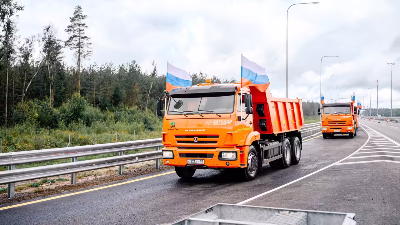 Новая развязка открылась на трассе М11 "Нева"