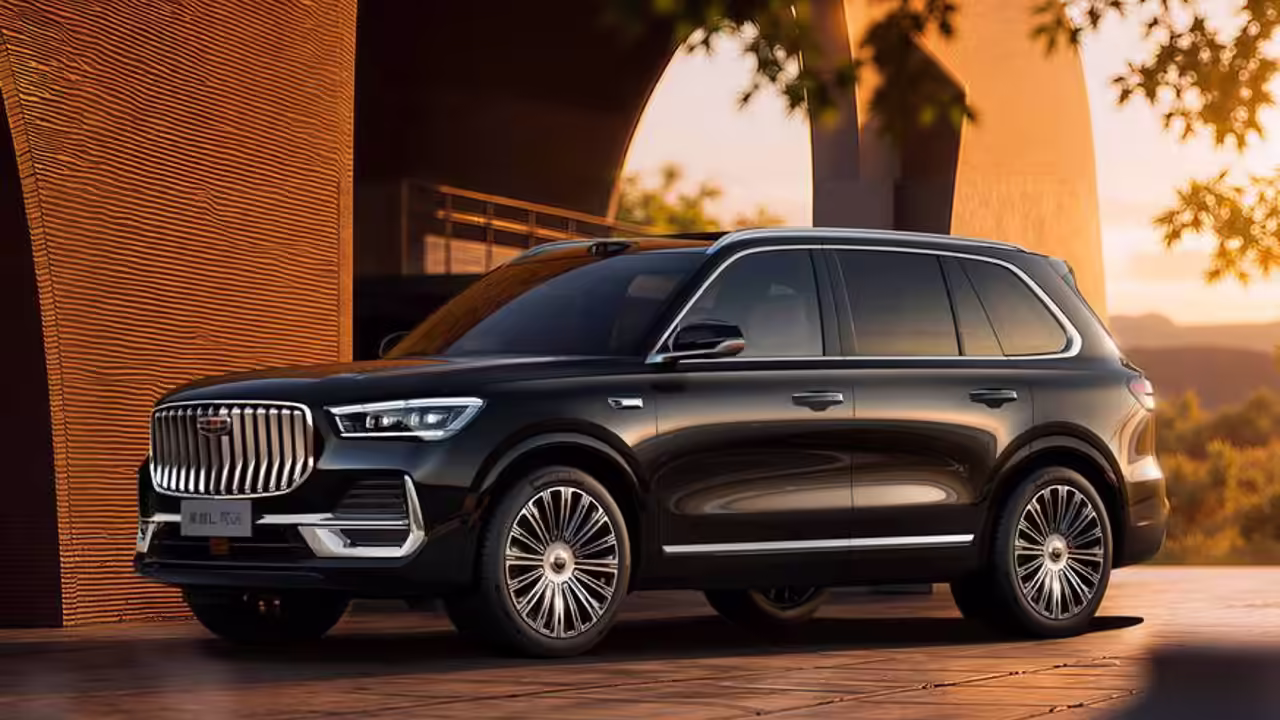 Флагманский кроссовер Geely Monjaro Plus: больше официальных изображений