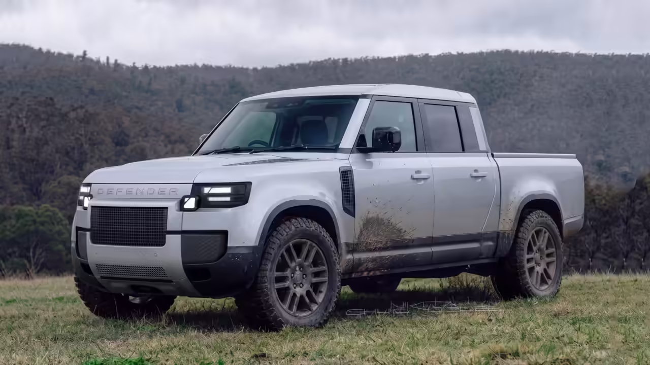 Новый пикап Land Rover Defender: первые изображения