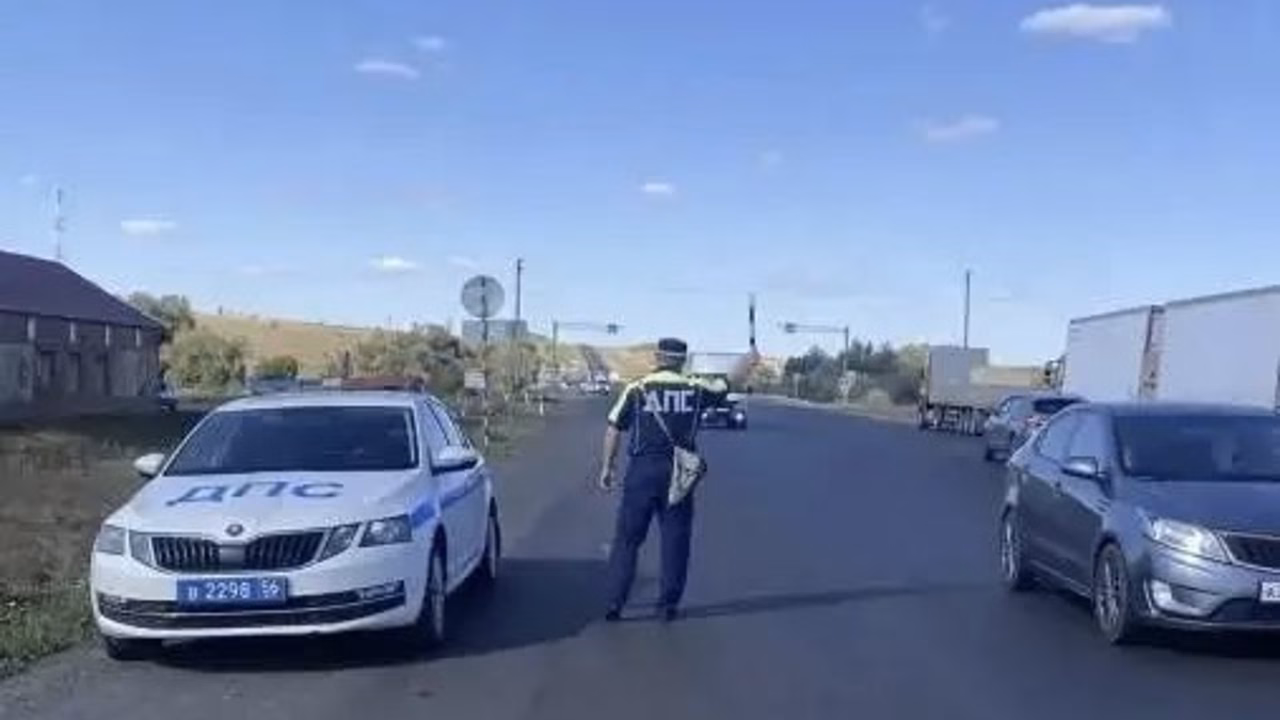 В Сакмарском районе водитель «Лады Гранты» попытался скрыться от ДПС