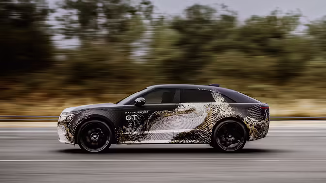 Land Rover создал электрическое кросс-купе Range Rover GT