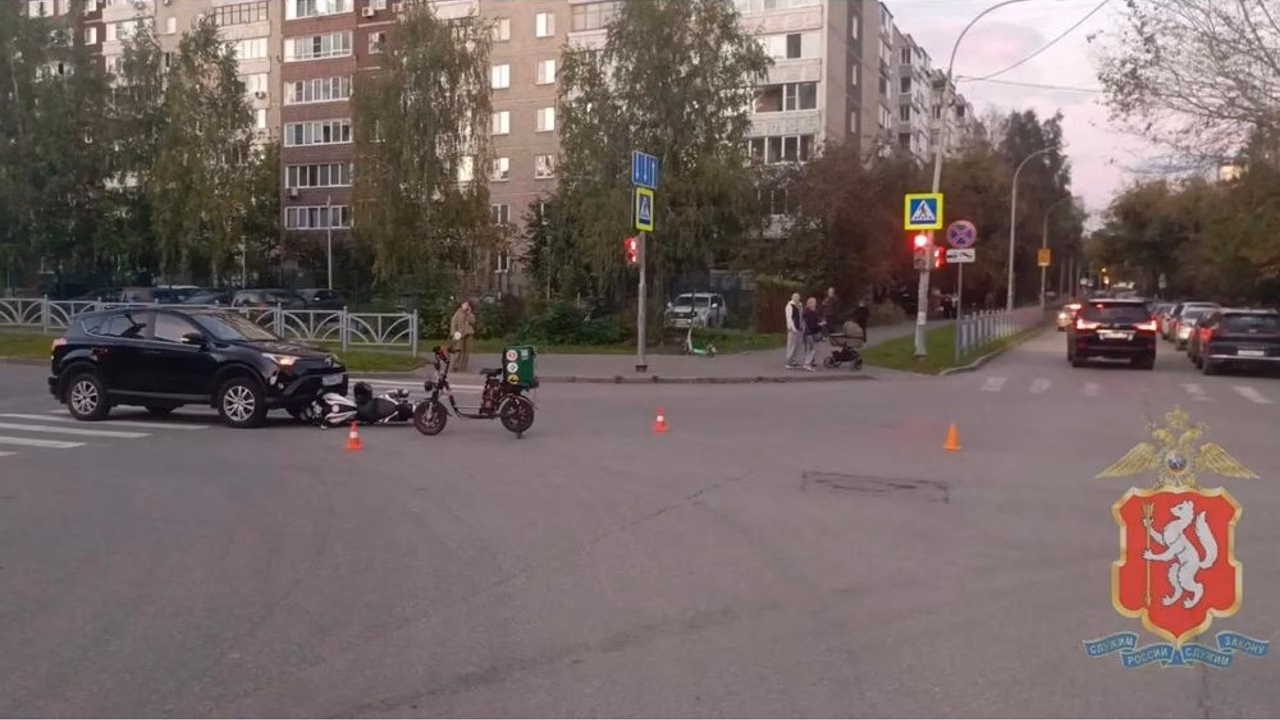 В Свердловской области в 2,5 раза выросло количество ДТП с электровелосипедами