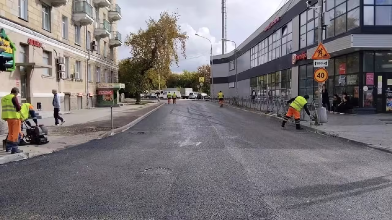 Улицу Вертковскую обновили на участке протяженностью 1,6 километра
