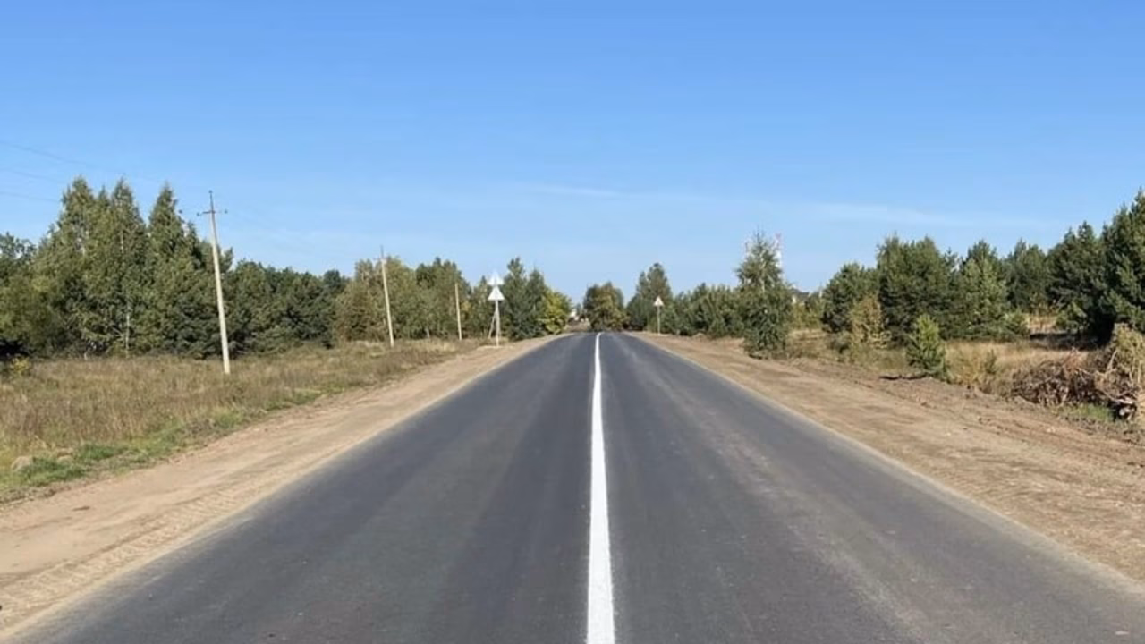 Автодорога «Шемышейка — Армиево» отремонтирована по нацпроекту
