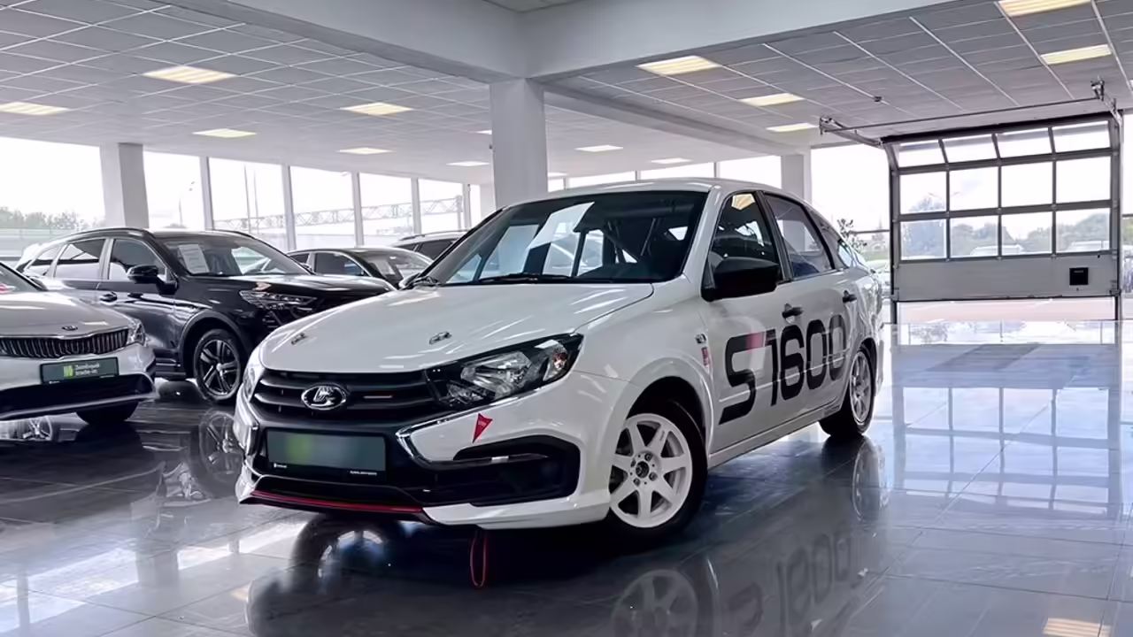 На продажу выставили гоночную Lada Granta Sport S1600 за 2,75 млн рублей