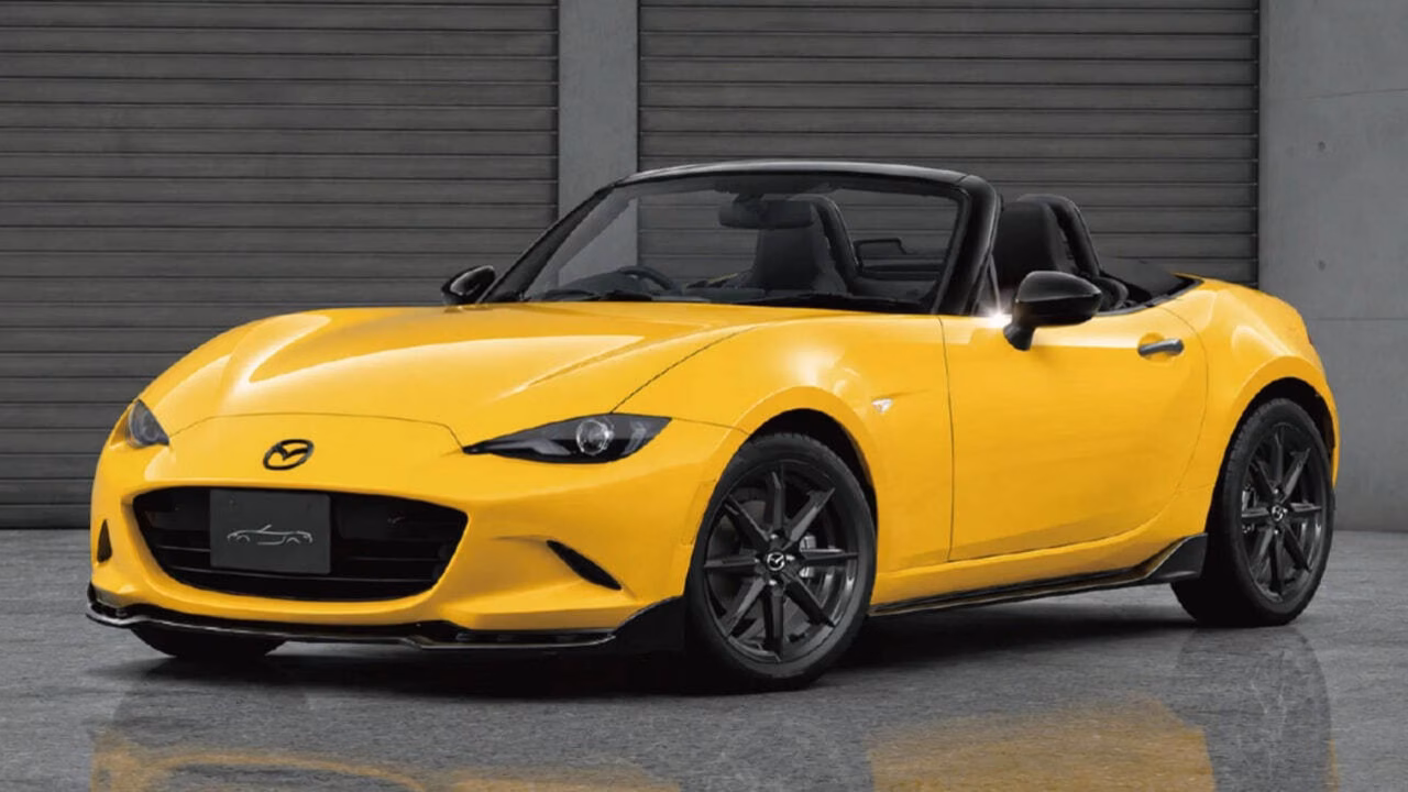 Желтая Mazda MX-5 ND впервые в истории: тираж 6 машин