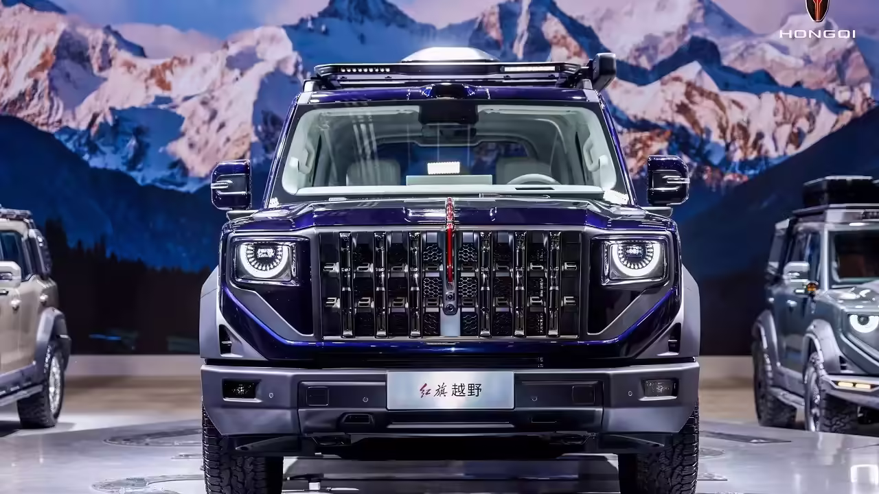 Новый внедорожник Hongqi G919 умеет разворачиваться на месте
