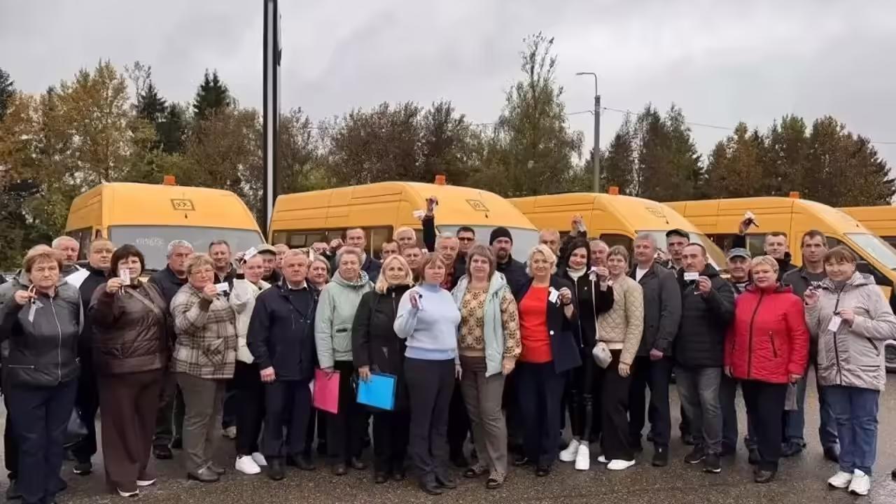 В Смоленской области обновили парк школьных автобусов