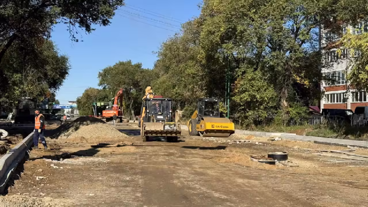 В Благовещенске завершают ремонт нескольких улиц