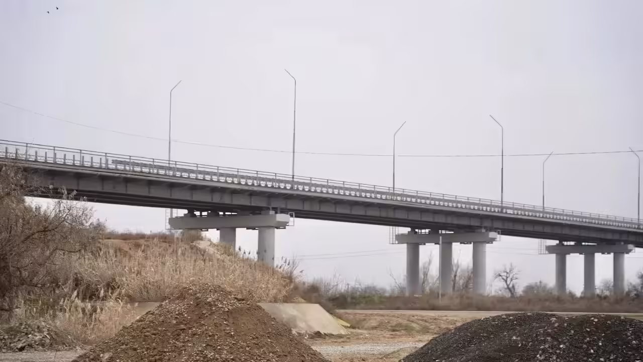 Движение по мосту через ерик Царев в Астрахани перекроют на два месяца