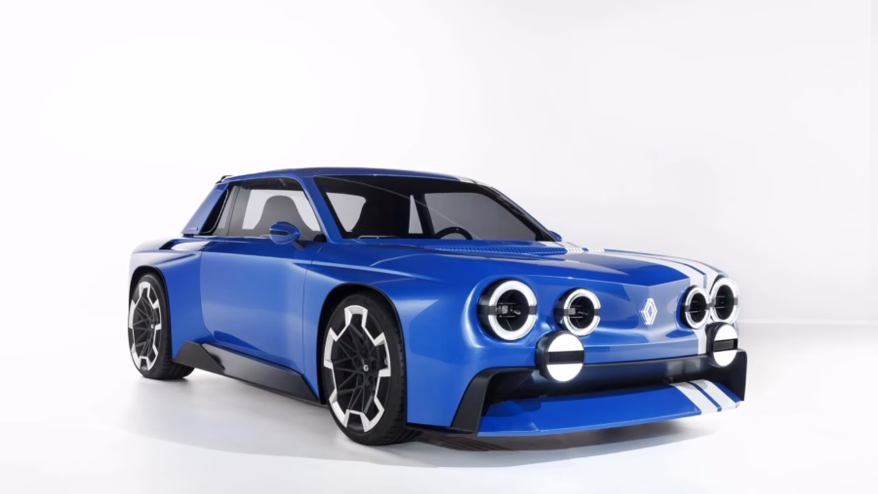 Renault 8 Gordini возвращается в виде стильного электрического концепта