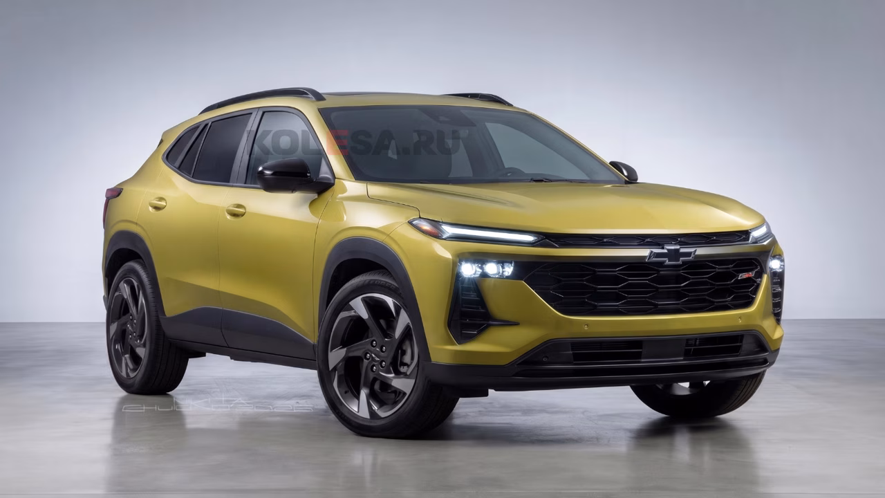 Обновлённый кроссовер Chevrolet Trax: первые изображения