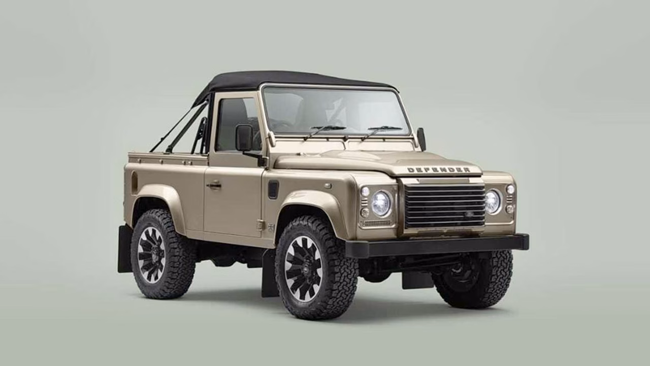 Land Rover модернизирует классические Defender 90 и 110 новым V8