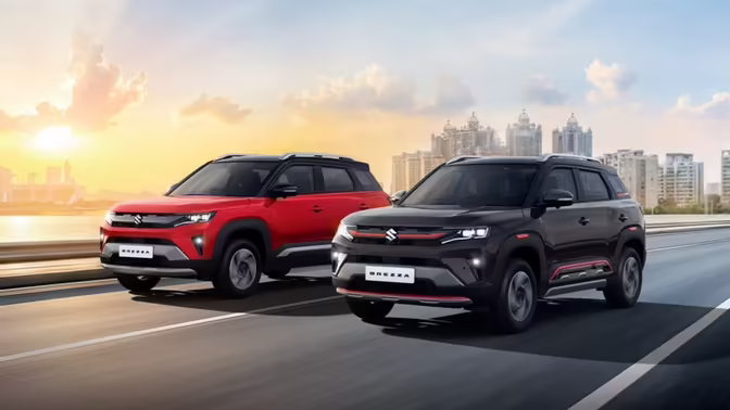 Бюджетный кроссовер Suzuki Brezza обрёл новую технику после рестайлинга