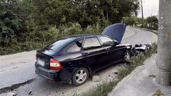 В ДТП в Сызрани погиб мотоциклист и два человека пострадали