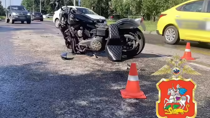 Мотоциклист погиб в ДТП в Балашихе