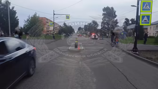 В Заволжске пьяный мотоциклист попал в ДТП с 10-летним пассажиром