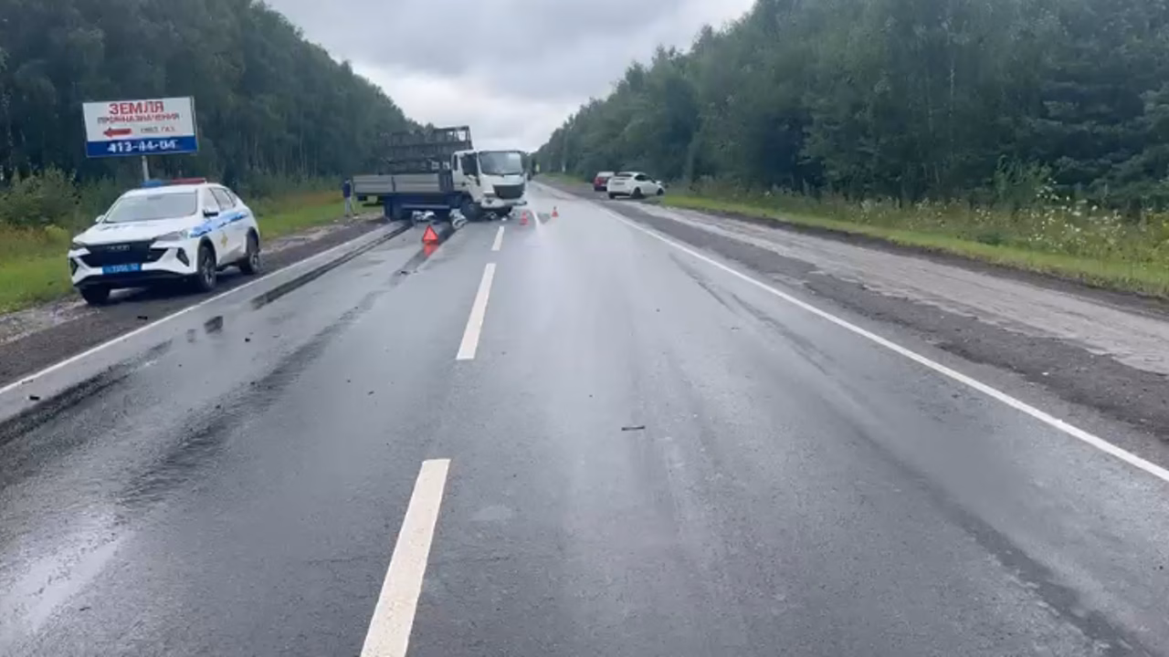 Массовое ДТП привело к пробке на дороге под Нижним Новгородом