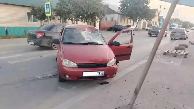 В Соль-Илецке легковушка сбила насмерть велосипедиста