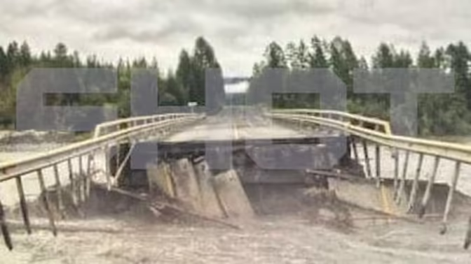Трассу «Колыма» закрыли из-за сильного паводка