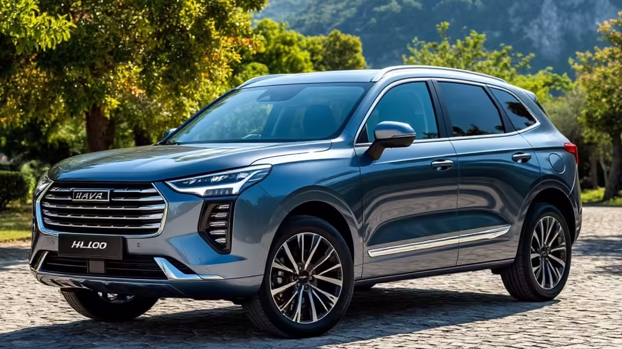 Haval тестирует обновлённый Jolion Max с переработанным салоном