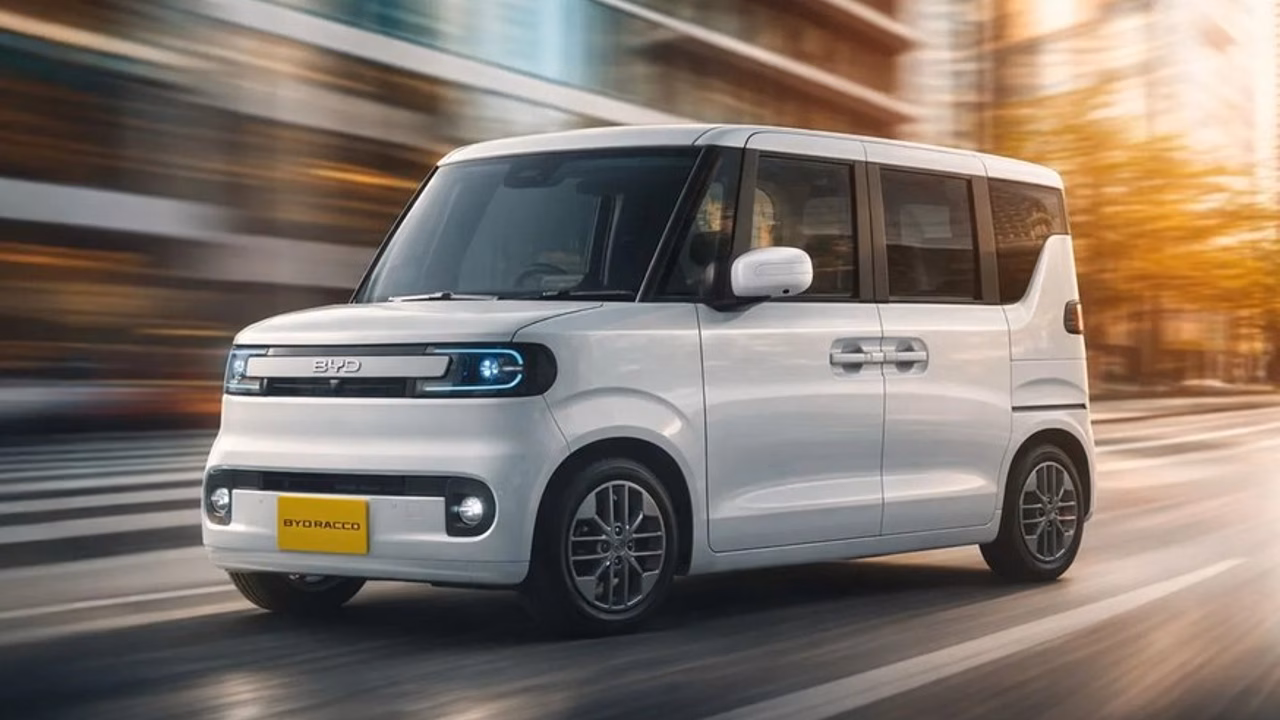BYD Racco запустил продажи электрического микровэна в Японии