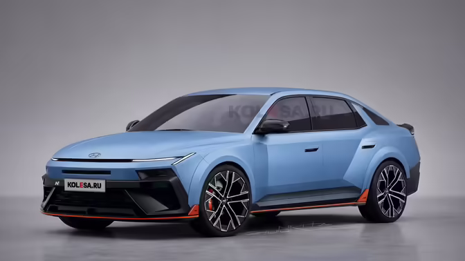 Новая Hyundai Elantra N: первые изображения