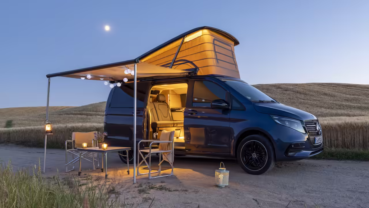 Mercedes-Benz готовит к скорому старту продаж обновлённый кемпер Marco Polo