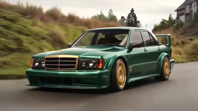 Vespera Iride Evo 5: рестомод на базе Mercedes-Benz 190 E Evolution II