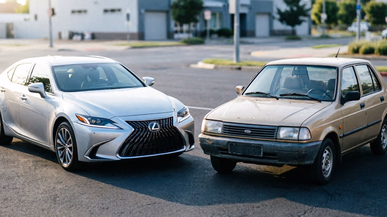 Водитель Lexus протаранил Daewoo на светофоре: пассажир погиб