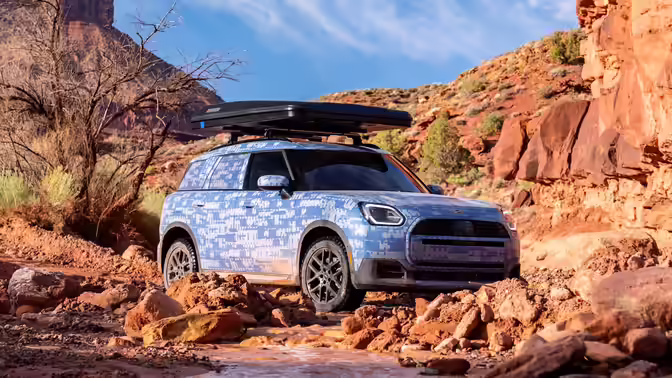 Mini готовит приключенческую версию кроссовера Countryman, премьера — в октябре