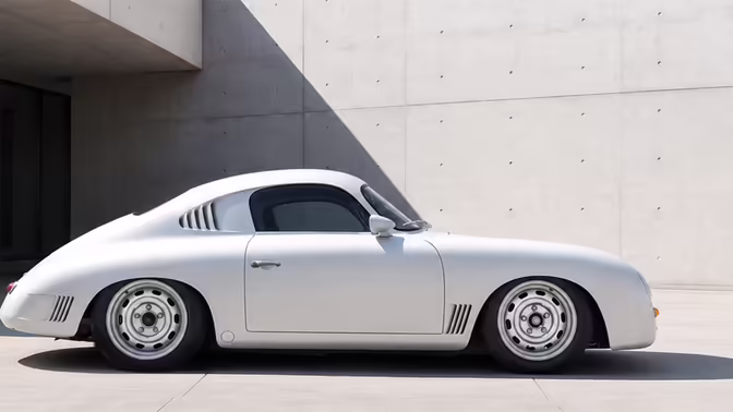 В Великобритании выпустят 50 реплик культового гоночного Porsche 356