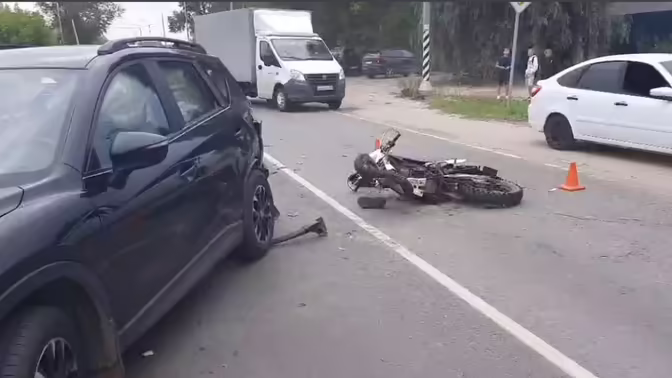 Юный мотоциклист пострадал в ДТП в Нижегородской области