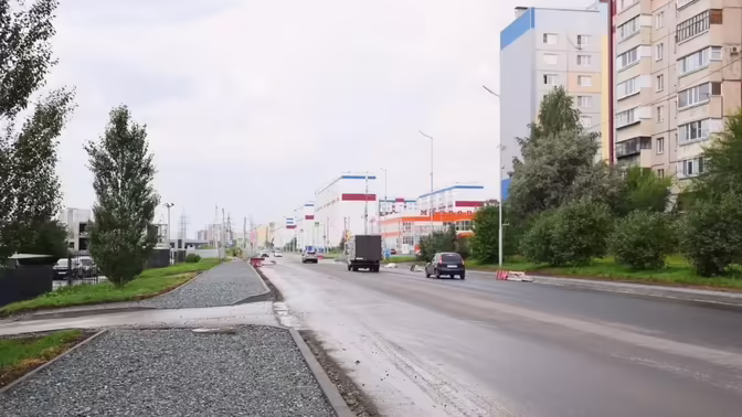 В Кургане обновляют улицу Витебского от проспекта Первомайского до улицы Илизарова