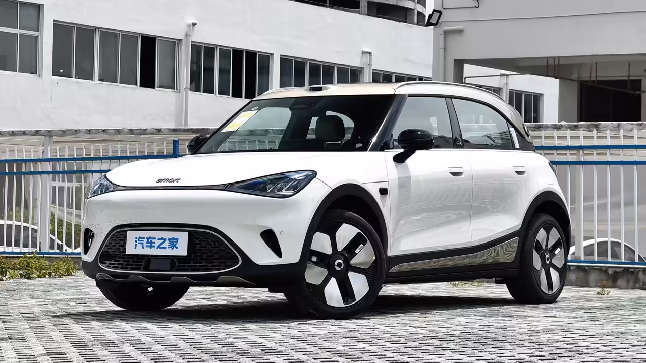 Кроссовер smart #1 пережил модернизацию: 800 вольт и более свежая электроника