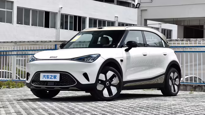 Кроссовер smart #1 пережил модернизацию: 800 вольт и более свежая электроника