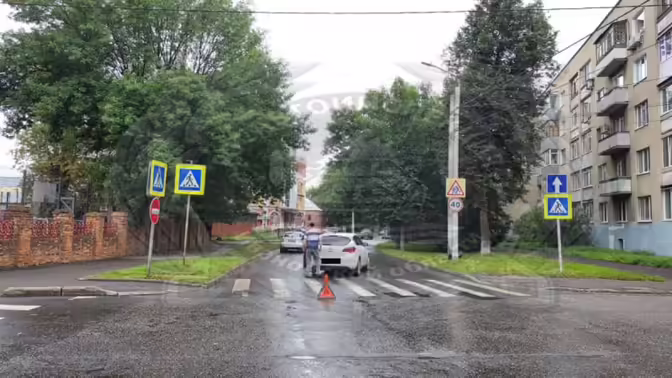 В Иванове водитель сбил 78-летнюю женщину на пешеходном переходе