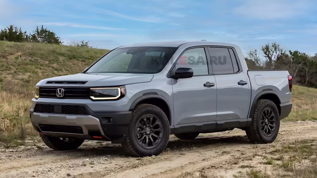 Новый пикап Honda Ridgeline: первые изображения